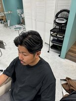 リーホリエ(Lee Horie) 藤井指名! 白髪ぼかしハイライトでお洒落に。