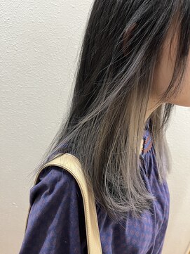 サーガ 四ツ谷(saga) ホワイトブロンド★イメチェン★インナーカラー [四ツ谷/四谷]