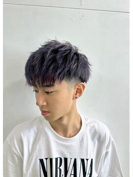 メンズサロン キング 梅田店(Men’s salon K!ng) 波巻きツイストスパイラルパーマ/フェザーパーマ/眉毛/メンズ