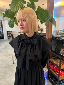 ウィム(wim) blonde bob