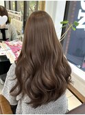 チョコレートブラウン  ショコラブラウン  透明感カラー