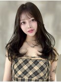 【MOE】韓国レイヤーカット×透明感艶カラー