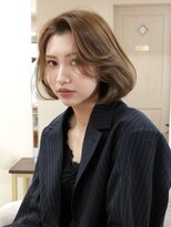 シーテ(Ciete)&nbsp;韓国ヘア名古屋ハイレイヤー顔まわりカット前髪ボブタッセル小顔