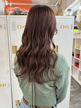 ナジック(749) ブリーチ無し×ピンクブラウン