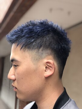 アーチ(ARCH) ネイビーブルー/ツーブロック