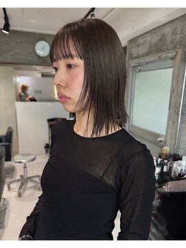 ローレン(LOREN) イメチェン/ホワイトブロンド/外ハネボブ/ワイドバング/栄/久屋