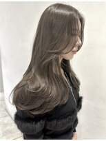 ザックラフィネ(ZACC raffine)&nbsp;オリーブグレージュ/美髪/透明感カラー/上品ヘア/レイヤーカット