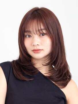 ミンクスリッカ 表参道(MINX RICCa) ミディアムレイヤー