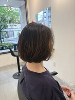 コニー アンド リリー(conne&riri)&nbsp;【お客様スタイル】シナモンベージュ×白髪ぼかしカラー