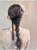 【編みおろし】自由が丘/自由が丘駅/ヘアセット/早朝