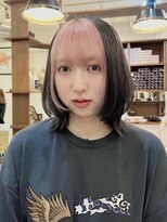 ラック 津田沼(LUCK)&nbsp;フェイスフレーミング/ピンクカラー/インナー/ケアブリーチ