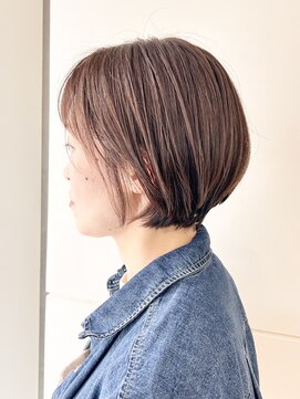 エンクス 天王町店(enx) ホワイトグレージュデジタルパーマミニウルフ天王町AI65