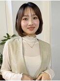 くびれ アプリコットオレンジ 夏のヘアアレンジハイライトカラー