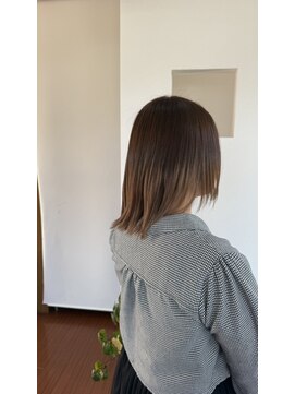 クララ スズカセントラル(CLALA Suzuka central) 裾カラー“ オレンジブラウン ”