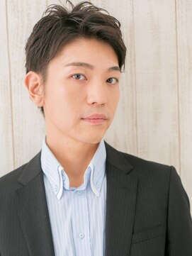 モッズヘア メン 新所沢店(mod's hair men) 30代40代ダークアッシュ韓国フェザーショートc新所沢