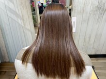 ツヤ・色持ち・柔らかさ◎“髪質改善×カラー”が最強♪[あびこ駅/ショート/白髪染め/眉毛/フェザーパーマ]