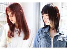 似合わせカットと艶カラーで大人の上質スタイルに！/センター南