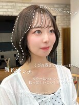 サンド 銀座(sand)&nbsp;ウェーブで叶う◎くびれボブ