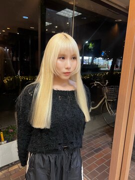 エミーバイモアムー(Emmie byMoremuu) 【青木 淳】きりっぱなし/ブロンド