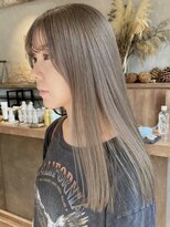 ディッセンバー 渋谷(December) 【December】小顔カットブリーチなしベージュ酸性ストレート