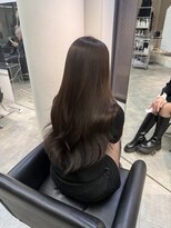 ルル(Lulu)&nbsp;梅田/ブラウン/ベージュ/レイヤー/前髪カット/縮毛矯正/髪質改善