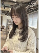 ラフィネ 成増店(raffine)&nbsp;【raffine小森】ロングレイヤー/オリーブベージュ/20代30代/成増