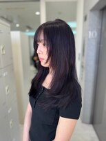 シアター 福岡天神(THEATER)&nbsp;トレンド感のあるレイヤーカット×ラベンダーカラー