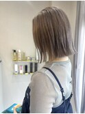 hairLux天王・三ヶ日・袋井・ブリーチ1回ミルクティーベージュ