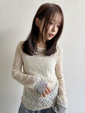 クラン 岡本(Chlan) ワンカールレイヤー シースルーバング