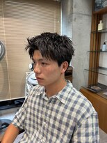 スタイルメンズ 藤沢(STYLE MEN)&nbsp;STYLE MENメンズカットスパイキーショートピンパーマ藤沢