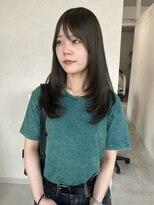 ミル(mir) layer cut × Olive greige