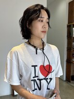 ヘアーアイストゥーレ(HAIR ICI TRE)&nbsp;ボブパーマレイヤーパーマドライくるくるパーマ海外風フレンチ