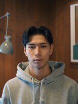 アプスストア(APSE STORE) センターパートメンズカット/メンズショート/メンズパーマ