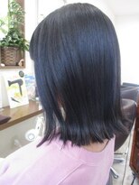 コアフィールフィス(COIFFURE fils) 切りっぱなし外ハネボブ