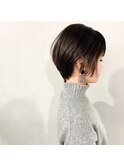 #楽ちんショートボブ
