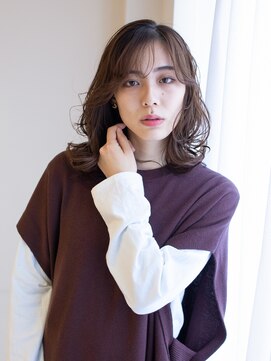 ヘアアンドエステ ヒロイン 西麻布本店(Hair&Esthe HIROIN) ニュアンスレイヤー×ショコラブラウン