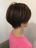 ユージュアル ヘアサロン(usual)&nbsp;丸みレイヤーショート