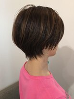 ユージュアル ヘアサロン(usual) 丸みレイヤーショート