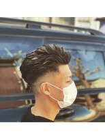 グルーミングサロン バーバーヤマシタ(GROOMING SALON BARBER YAMASHITA)&nbsp;アイロンパーマスタイル