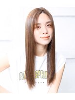 トロン(tronc) 大人可愛い20代30代40代小顔フェミニンロング D2