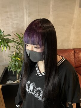 リエコー(RE'ECHO) ディープパープルフロントカラー