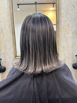 ファンド 千葉(fand)&nbsp;バレイヤージュ/ハイライトブリーチレイヤーカット