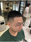 ナチュラルクロップスキンフェードグレージュF
