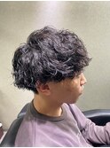 メンズマッシュパーマ