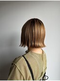 外はね切りっぱなしボブ