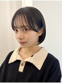 【高橋弥生】ボブ シースルーバング