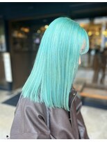 カフェアンドヘアサロン リバーブ(cafe&hair salon re:verb) ミントブルー☆