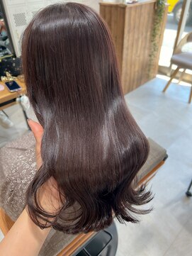 アドア 横浜(ADORE) ラベンダーグレージュ◎ブリーチなしカラー