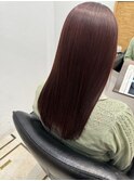 ロング×髪質改善トリートメント×暖色カラー【北千住髪質改善】