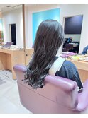 10代20代大人可愛い透明感グレージュカラー×艶感MAX